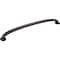 Jeffrey Alexander 12" Center-to-Center Brushed Oil Rubbed Bronze Hudson Appliance Handle 650-12DBAC - alternate 1
